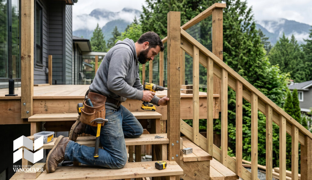 How to Build Deck Stair Railing the Right Way?